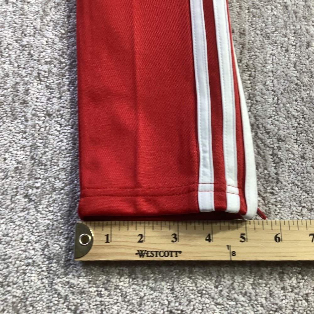 Adidas Tiro Essentials Youth Track Pants Red White Size Medium 11-12Y NWT - Picture 16 of 16